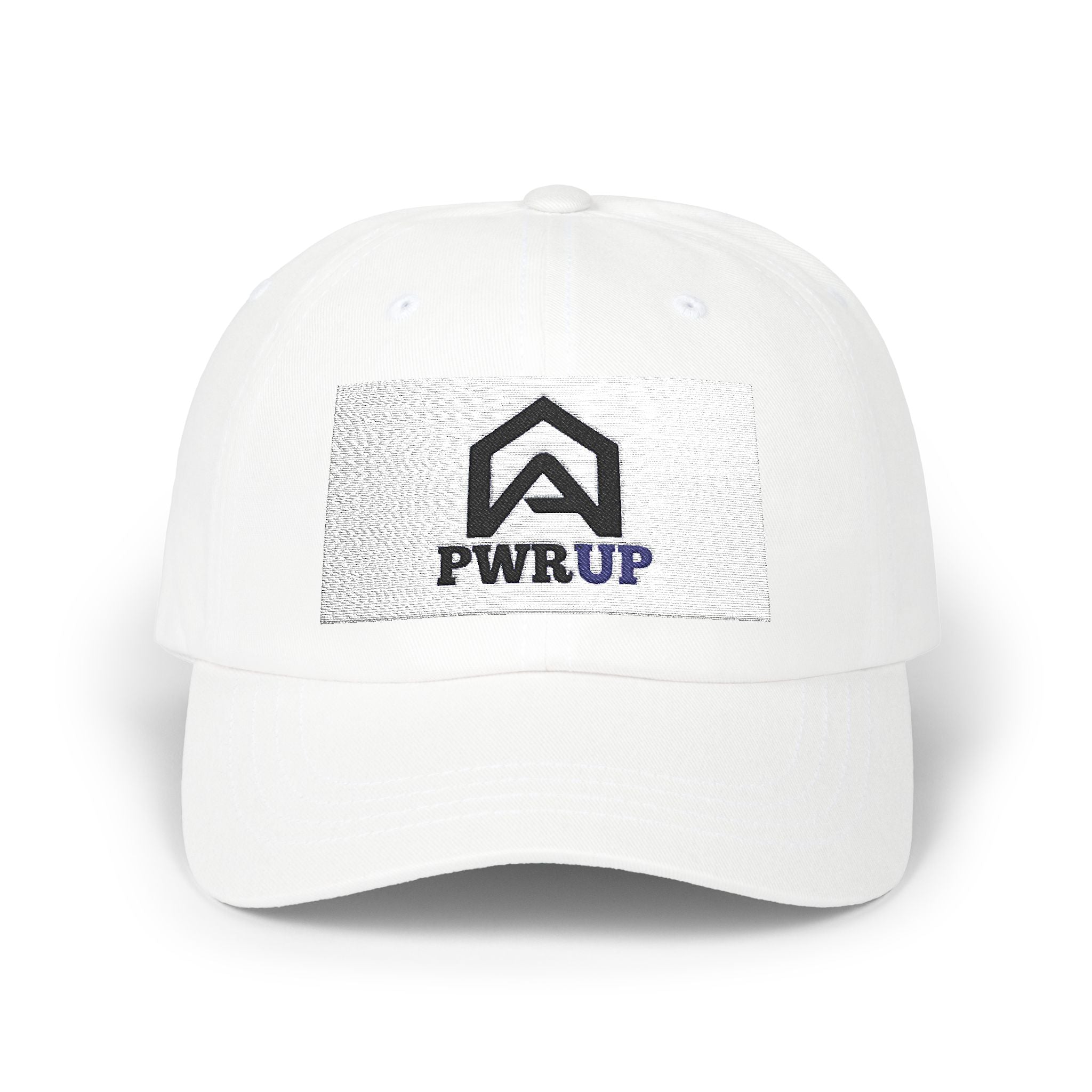 Classic Dad Cap with PWRUP Design | Stylish Baseball Hat, Gift for Dads, Casual Wear, Unique Dad Cap, Trendy Accessories