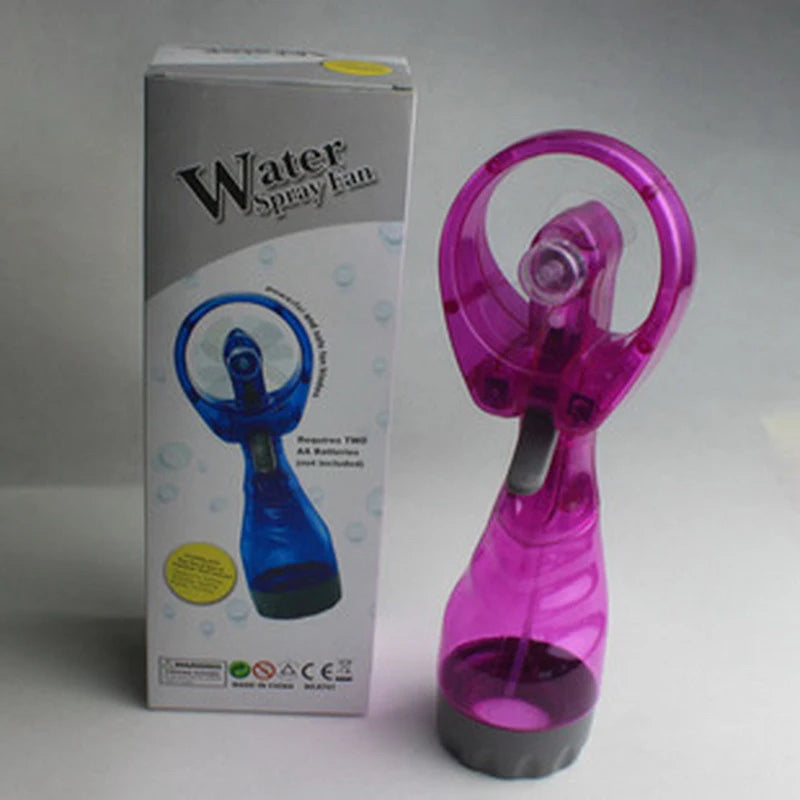 Cool Summer Water Spray Fan Spray Fan Mini Handheld Fan Cooling Fan Kettle Electric Fan