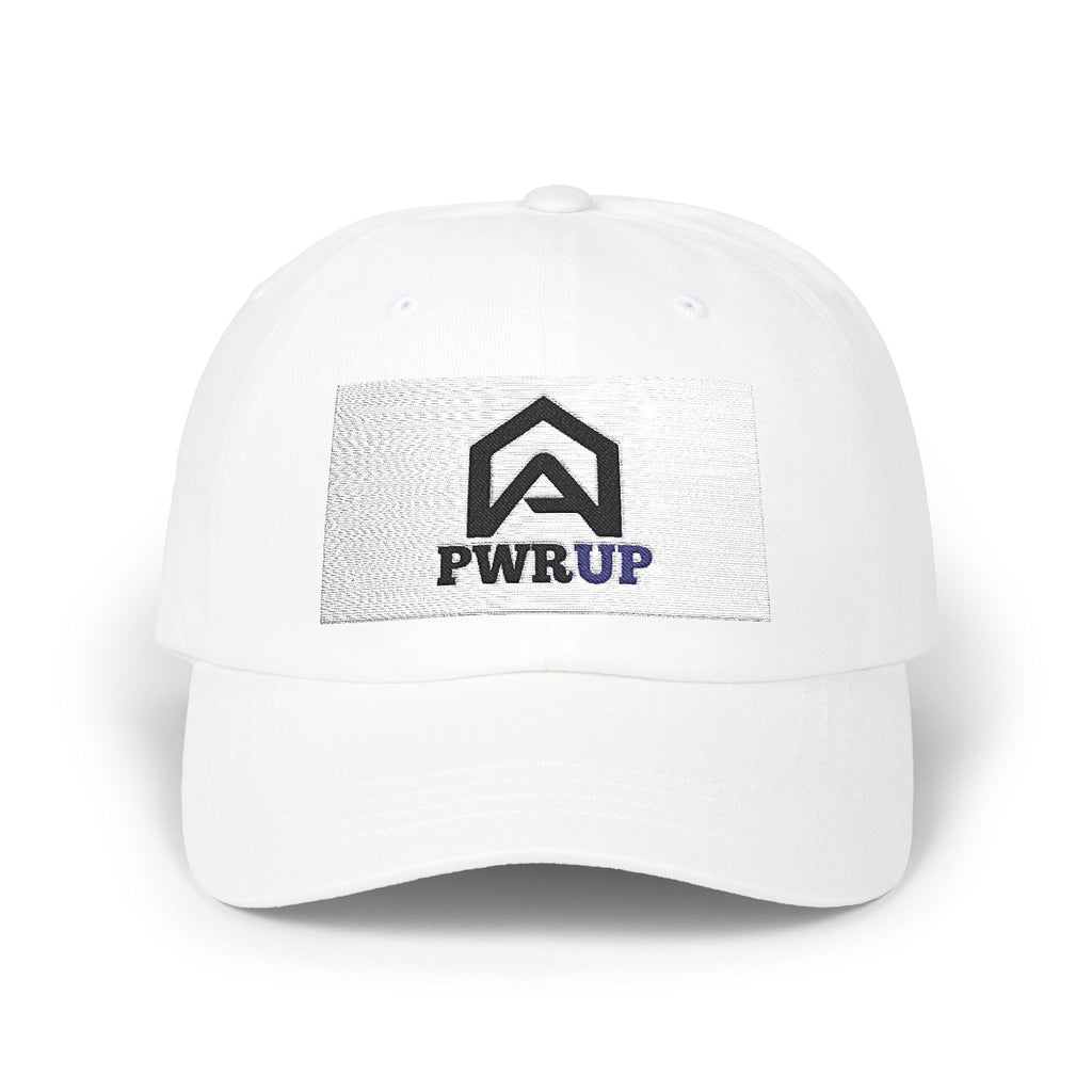 Classic Dad Cap with PWRUP Design | Stylish Baseball Hat, Gift for Dads, Casual Wear, Unique Dad Cap, Trendy Accessories